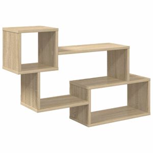 vidaXL Plūduriuojanti lentyna Sieninis Ruda 87 x 20 x 55 cm