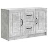 vidaXL Kabalas Betono pilka 89 x 34,5 x 57 cm Apdirbta mediena