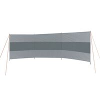 Bo-Camp Uždanga nuo vėjo Popular, pilka/antracito spalvos, 500x140cm