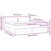 vidaXL Box Spring Lova su čiužiniais Rožinis 180x210 cm Velvet