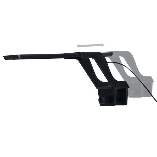 vidaXL LED akvariumo lempa su spaustuku, mėlyna ir balta, 25-45cm