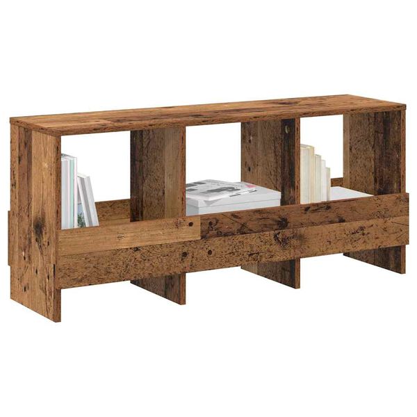 vidaXL Žurnalų stovas Senas medis 102 x 30 x 45 cm