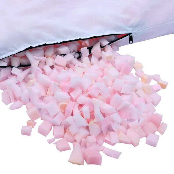 vidaXL Supjaustyta putų užpildas Rožinė 5 kg Poliuretanas