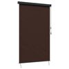 vidaXL Roletas Ruda 100 x 250 cm Audinys ir aliuminis