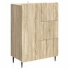 vidaXL Kabalas Sonoma ąžuolas 66 x 34,5 x 91,5 cm Apdirbta mediena