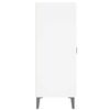 vidaXL &Scaron;oninė spintelė, baltos spalvos, 69,5x34x90cm, apdirbta mediena