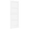 vidaXL Vidaus durys 78 x 211 cm fanera Balta