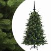 vidaXL Dirbtinė kalėdinė eglutė su rutuliuku 150 cm 150 LED