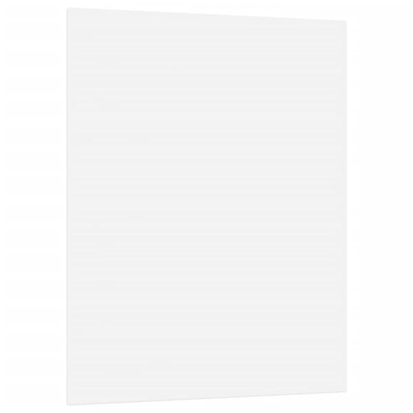 vidaXL Įtemptos drobės, 12vnt., baltos, audinys ir pu&scaron;ies masyvas