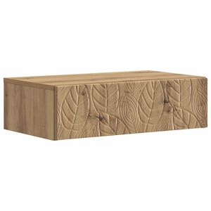 vidaXL Sieninis &scaron;oninis staliukas Artisano ąžuolo 59 x 34,5 x 17 cm