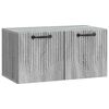 vidaXL Sieninė TV spintelė Pilka sonoma ąžuolo 59,5 x 31 x 30 cm
