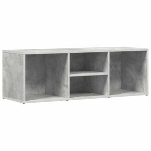 vidaXL Spintelė batams-suoliukas, betono pilka, 102x35x35cm, mediena