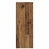 vidaXL batų spintelė Old Wood 32x35x92 cm Engineered Wood