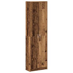 vidaXL Spinta Senovinis medis 55 x 25 x 189 cm Apdirbta mediena
