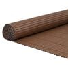 vidaXL Sodo tvora, dvipusė, ruda, 1,8x3 m, PVC