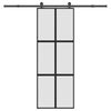 vidaXL Stumdomos durys su įrangos rinkiniu, 76x205cm