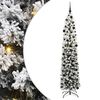 vidaXL Dirbtinė Kalėdų eglutė Žalia 240 cm PVC, plienas ir plastikas