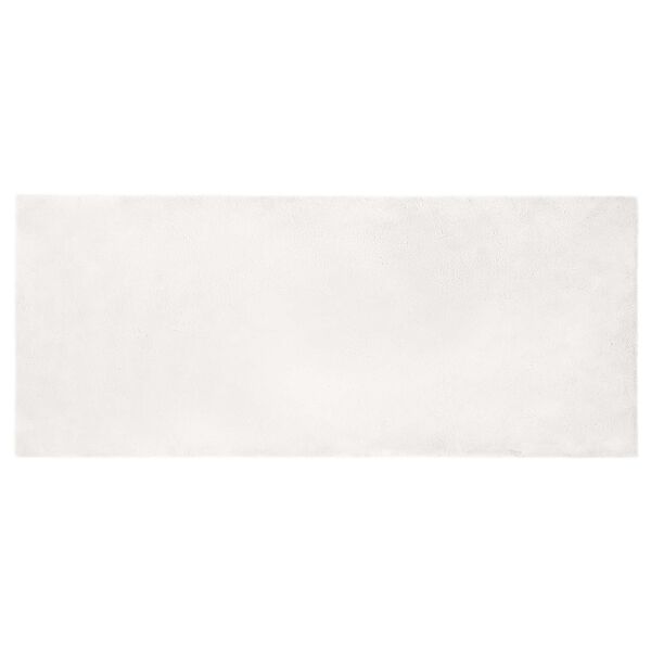 vidaXL Dirbtinio triu&scaron;io kailio kilimas Olite Balta 100 x 200 cm