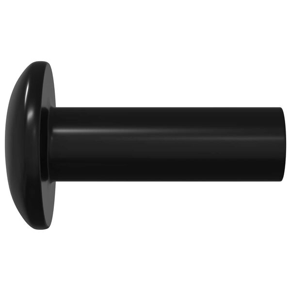 vidaXL Rankovinės Veržlės 8451 pcs Juodas Metalas