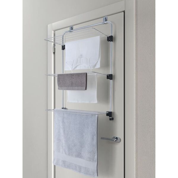 Metaltex Pakabinama skalbinių džiovykla Gale, sidabrinės spalvos, 11m