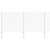 vidaXL Grandininės tvoros su stulpeliu 10 x 1 m Galvanizuotas plienas