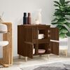 vidaXL Šoninė spintelė, ruda ąžuolo, 60x35x70cm, apdirbta mediena