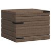 vidaXL Sulankstomas Sofos Lova 70 x 67 x 48 cm Taupe