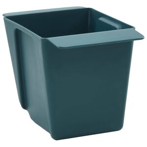 vidaXL Gėlių dėžės Euro paletėms 12 vnt. Žalia 14 x 9 x 9,5 cm