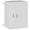 vidaXL Control Cabinet Pilka 25 x 13 x 24 cm ABS plastikas