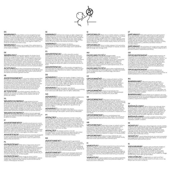 vidaXL klostuota žaliuze antracitas 105x200 cm audinio plotis 104,4 cm