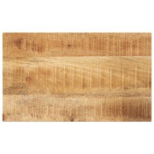 vidaXL Stalvir&scaron;is, 40x20x2,5 cm, stačiakampis, masyvi mediena, &scaron;iurk&scaron;tus mango skonis