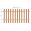 vidaXL Statinių tvora, 200x100cm, WPC