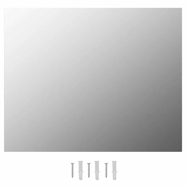 vidaXL Veidrodis be rėmo, 100x60cm, stiklas