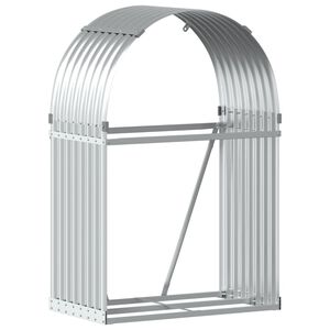 vidaXL Malkų stovas, sidabrinis, 80x45x120 cm, galvanizuotas plienas