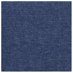 vidaXL Sieninis galvūgalis 12 vnt. 30 x 30 cm Mėlyna audinys