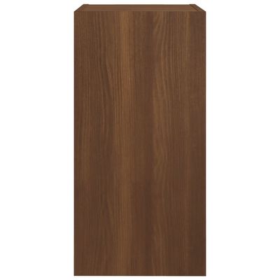 vidaXL Televizoriaus spintelė, ruda ąžuolo, 30,5x30x60cm, mediena