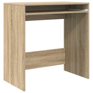 vidaXL Stalas Sonoma ąžuolas Apdirbta mediena 77,5 x 43 x 79 cm