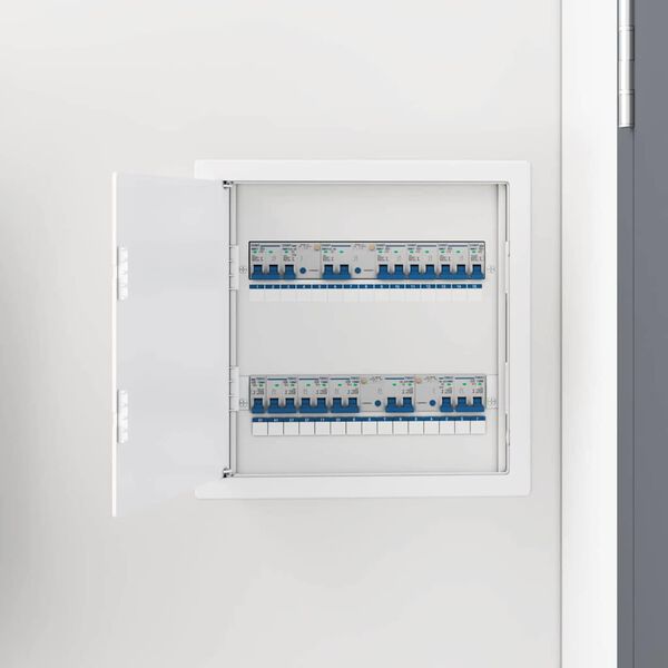 vidaXL Prieigos panelės Balta 30 x 30 cm ABS plastikas