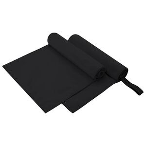 vidaXL Sportiniai rank&scaron;luosčiai 2 vnt. Juoda 100 x 50 cm