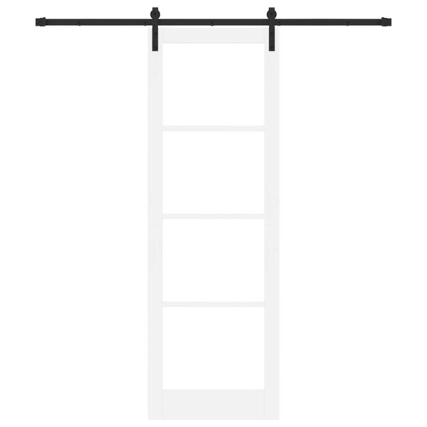 vidaXL Slankios durys ORKDAL Balta 78 x 232 cm