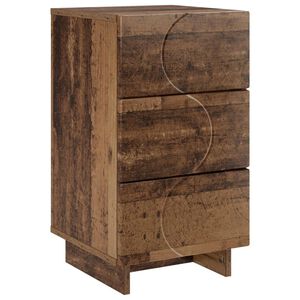 vidaXL &Scaron;alia lovos spintelė Sendintos medienos 33,5 x 34,5 x 60 cm