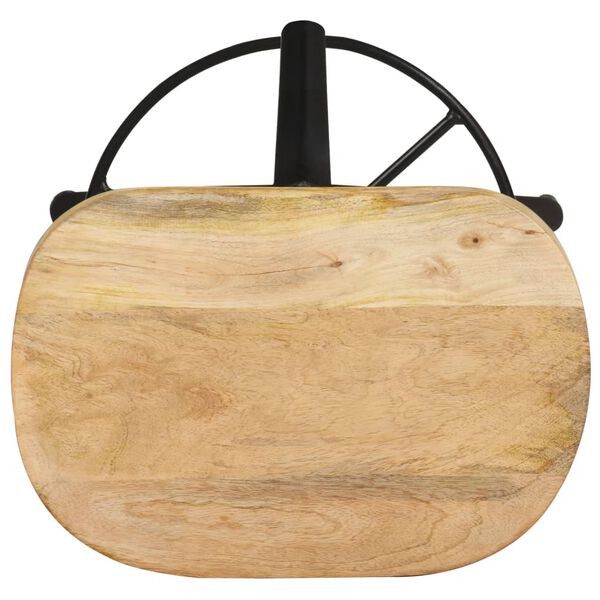 vidaXL Baro taburetės, 2vnt., 52cm, mango medienos masyvas