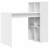 vidaXL Stalas Balta Apdirbta mediena 108 x 55 x 103.5 cm