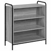 vidaXL Kabalas Pilka Sonoma 97 x 33 x 81 cm Apdirbta mediena