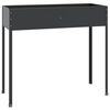 vidaXL Sodo lovelis, antracito, 100,5x40,5x90cm, galvanizuotas plienas