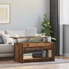 vidaXL Kavos staliukas Senovinis medis 80 x 50,5 x 41,5 cm