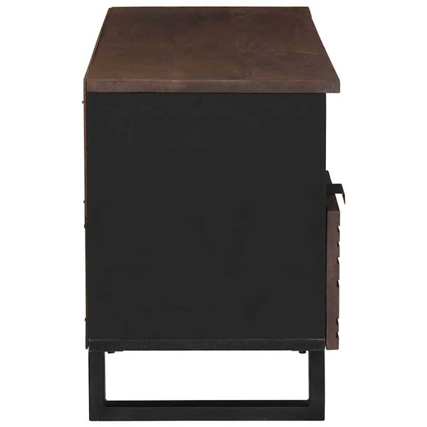 vidaXL TV vienetai su stalčių graikinis rie&scaron;utmedis 100 x 33 x 46 cm