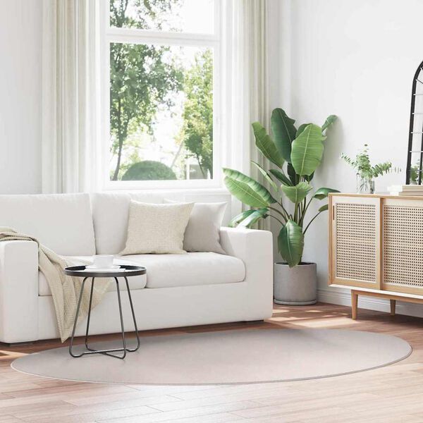 vidaXL Kilimas HUARTE Smėlio 160 x 230 cm Poliesteris