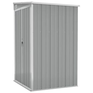 vidaXL Sodo pa&scaron;iūrė, pilka, 118x100x178cm, galvanizuotas plienas
