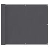 vidaXL Balkono Ekranas Antracitas 100 x 600 cm Oksfordo audinys
